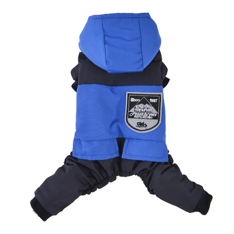 Теплая одежда для собак зимний комбинезон собаки наряд щенка маленьких чихуахуа