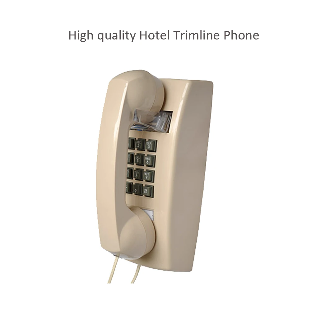 Проводной телефон Land Line винтажный настенный в стиле ретро старая мода с проводом