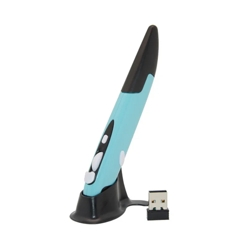 CHYI беспроводная мышь в форме ручки креативная 1600DPI USB оптическая Вертикальная