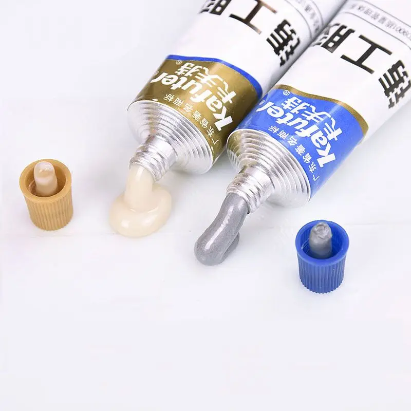 

Металлический ремонтный агент Kafuter CastingGlue, термостойкий сильный клей для труб, Чугунное отверстие для песка, масляный резервуар для ремонта ...