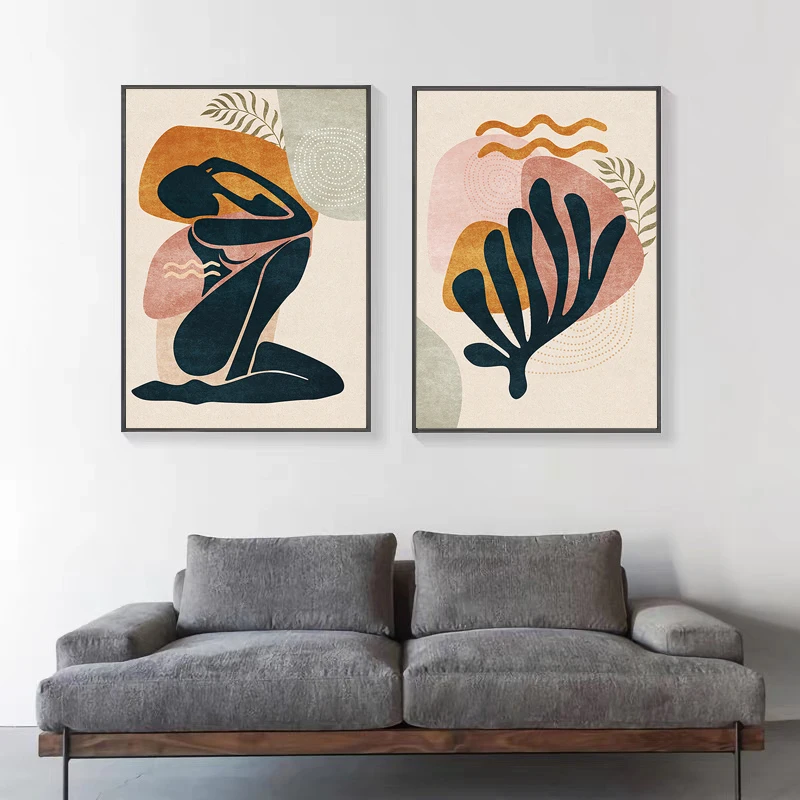 Ретро абстрактная фотография для декора комнаты |