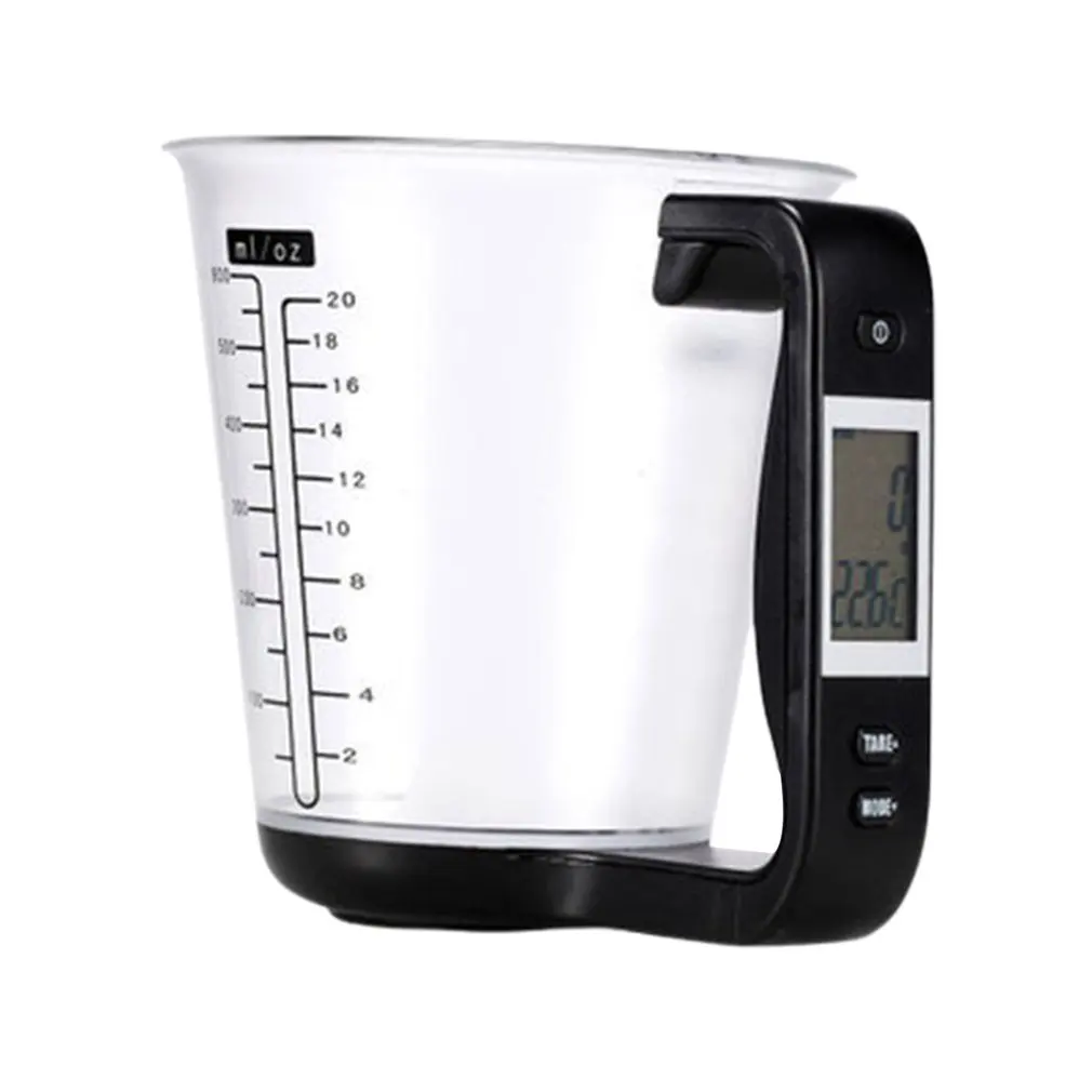 

Electronic Measuring Cup Scale LCD Digital Measuring Cups Food Water Coffee Milk Weight Volume Scale Kitchen Tools Supplies