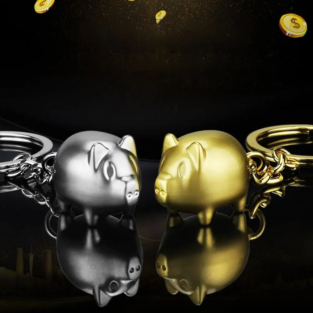 2019 Новый стильный милый мультфильм свинья металлическая ий Брелок с подвеской