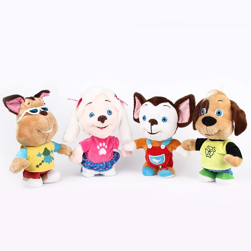 2019 Новые Лучшие подарки для детей 25 см ходьба пение на батарейках Barboskiny