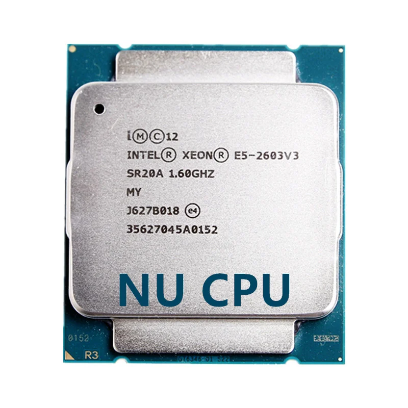 

Процессор Intel Xeon E5-2603v3 E5 2603v3 E5 2603 v3 1,6 ГГц шестиядерный шестипоточный ЦПУ процессор 15M 85W LGA 2011