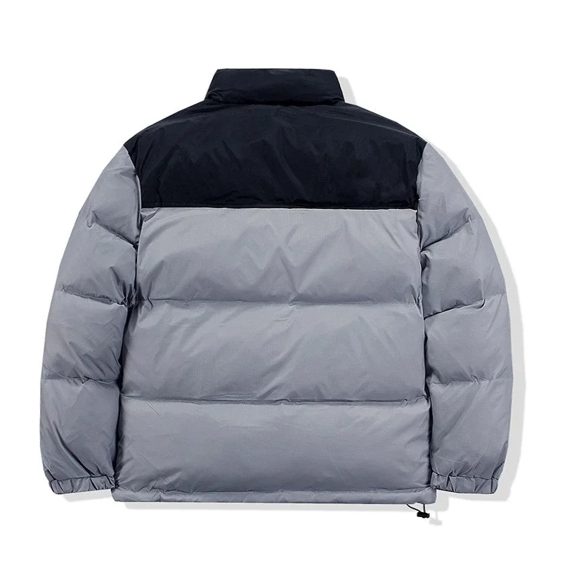 Jaqueta De Inverno Masculino mbio Norths Costura Jaquetas Femininas Gola Quente Grosso Para Baixo Americano | Мужская одежда