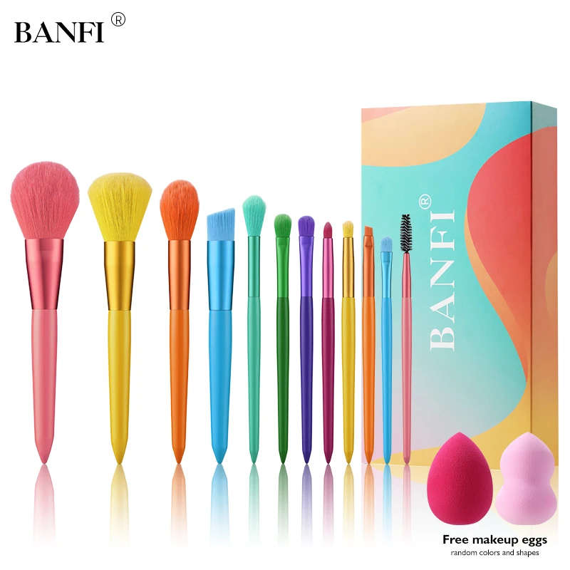 

Набор радужных разноцветных теней для макияжа, 12 шт.