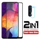 Защитное стекло 2 в 1 для samsung a50, защитная пленка для объектива камеры samsung Galaxy a50s a 50 s 50 s a505F a507F, закаленное стекло