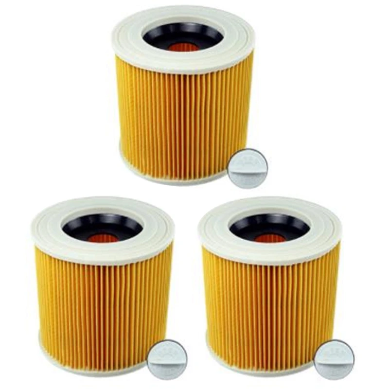 

Air Dust Filters for Karcher Vacuum Cleaners Parts Cartridge HEPA Filter WD2250 A2004 A2054 Filter Parts