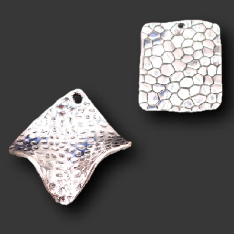 10 шт. серебряный цвет чешуя Русалки подвески из сплава ретро серьги браслет DIY