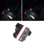 2 шт., светодиодная лампа с логотипом для двери автомобиля, приветственная подсветильник ка, декоративсветильник для Skoda Superb 2009-2011, 2012, 2013, 2014, 2015, 2018