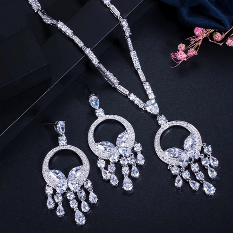 ThreeGraces красивый желтый кубический циркон камень большая длинная бабочка висячие