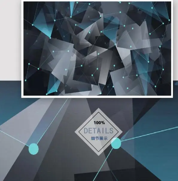 3d обои на заказ абстрактные многоугольные линии росписи для украшения гостиной