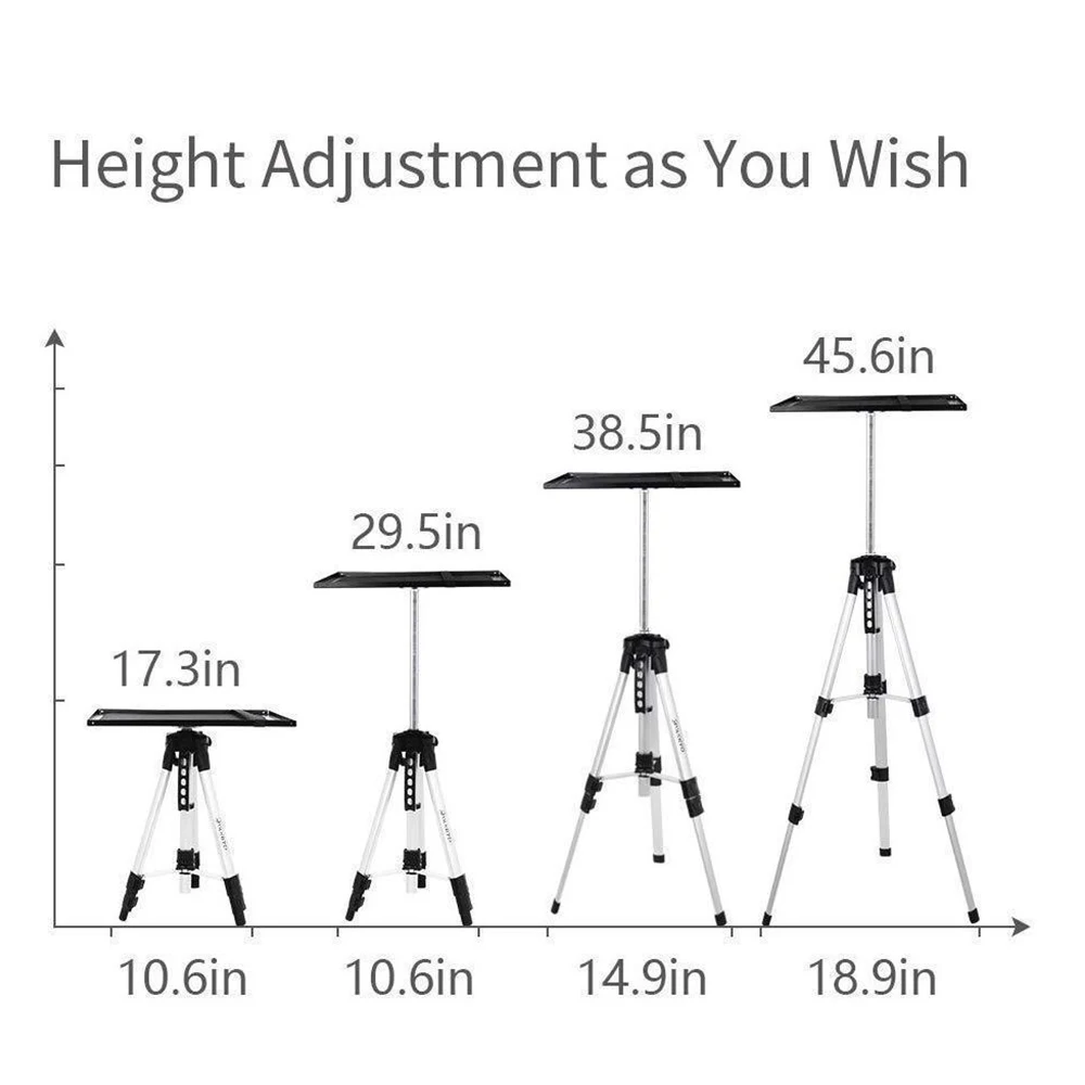Штатив Vankyo из алюминиевого сплава штатив для проектора от 17 до 45 6 дюймов
