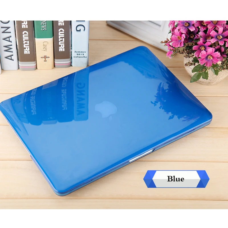 

For 15 Retina A1398 Crystal laptop Hard Case Shell Cover For Apple Macbook Air Pro Retina Touch Bar& ID 11.6 12 13 15 16"inch