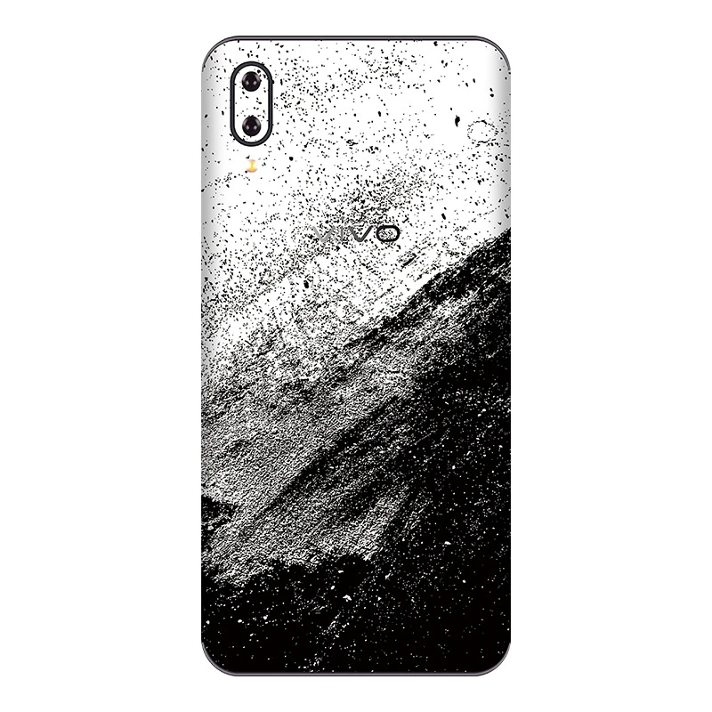 Цветная матовая пленка с милым рисунком наклейка на заднюю панель телефона Vivo X21