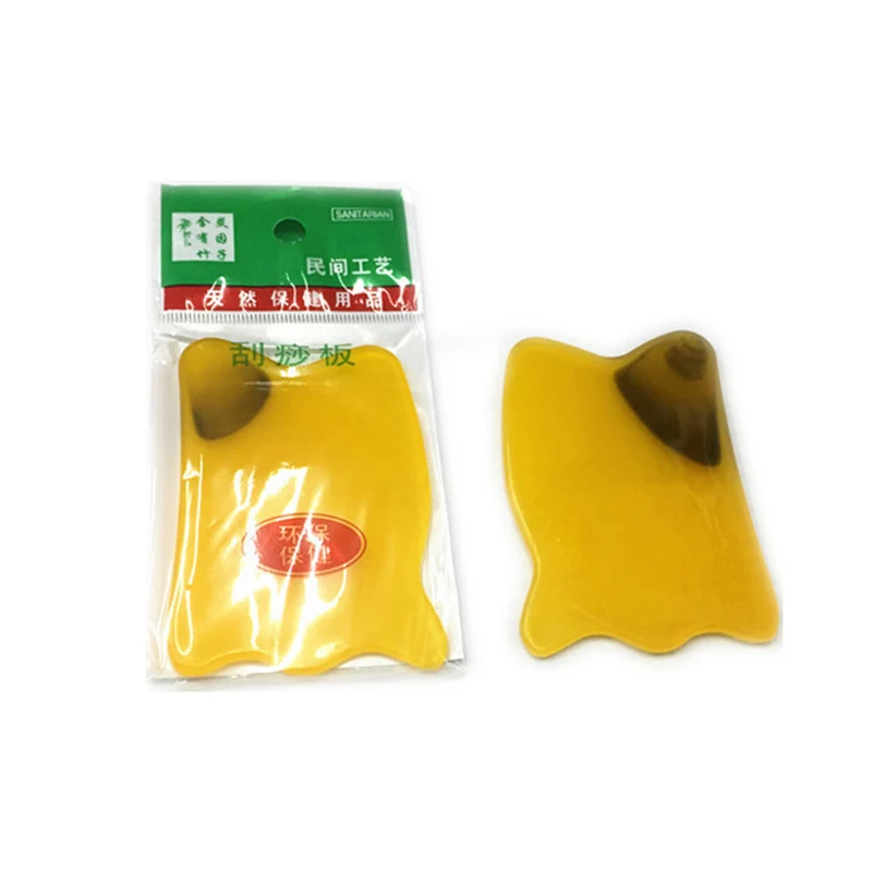 

3 Pcs Gua Sha Scraping Board Natural Resin Body Face Guasha Massage Board