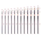 Кисть для рисования акварелью ArtSecret 789R, красная соболиная кисть для рисования с черным латунным ободком, ручка для рисования для художников, аксессуары