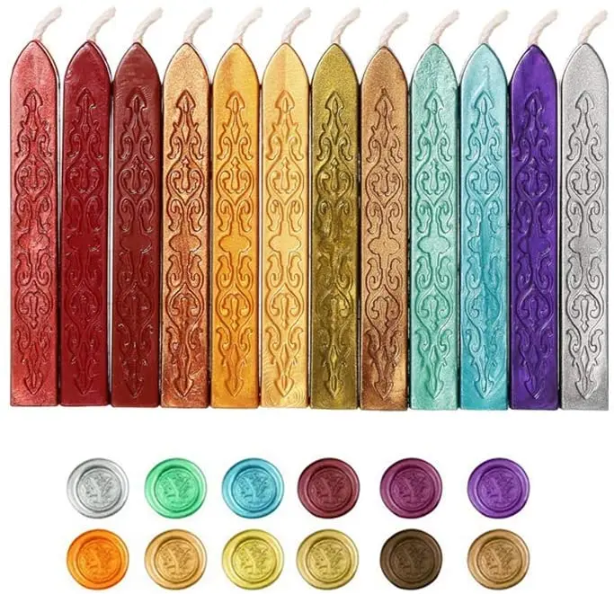 Винтажная DIY уплотнительная полоса воск пчелиный палка для рисования печать