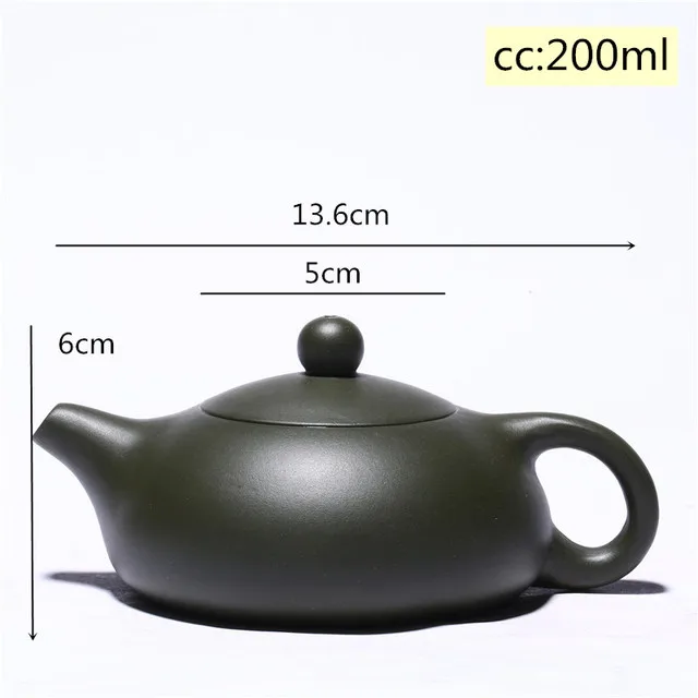 

Purple Clay Tea Pot Green Teapot Set Gift Box Teapot Handmade Chinese Samovar Filter Cups Tea Ceremony Teteras Tea Kettle BC50CH