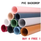 ПВХ фотофоны тканевый материал твердый водонепроницаемый матовый эффект задник против морщин пластина для фотостудии оборудование