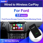 Carlinkit 3,0 CarPlay беспроводной адаптер для Ford Focus Escape Fusion Taurus Mustang Fiesta Sync3 Edge Everest Kuga MP3 MP4 Play