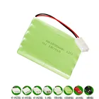 Аккумуляторная батарея 1800 мАч 12 В для радиоуправляемых игрушек, лодок, автомобилей, танков, поемов, роботов, пистолетов Ni-MH AA 12 В, батарейный блок 1-5 шт. для радиоуправляемых лодок