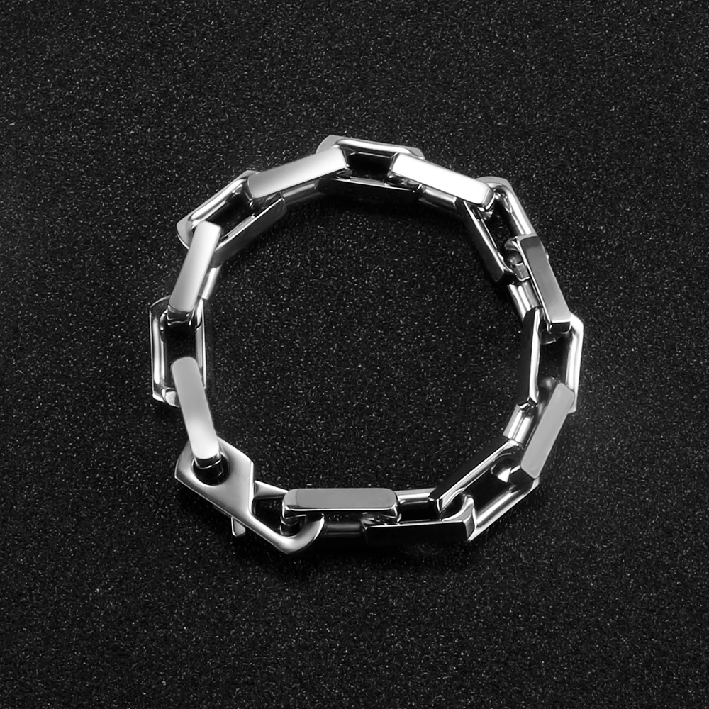 Новинка ожерелья из бамбука в стиле панк-рок браслеты нержавеющей стали хип-хоп