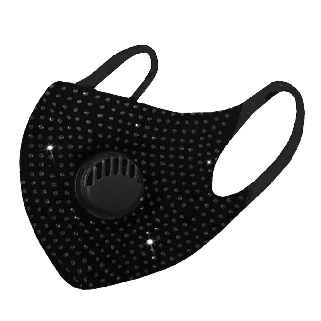 

Diamond Breathable Mouth mask Unisex Face Protection Mask Reusable Washable fashion Pollution Mask #W