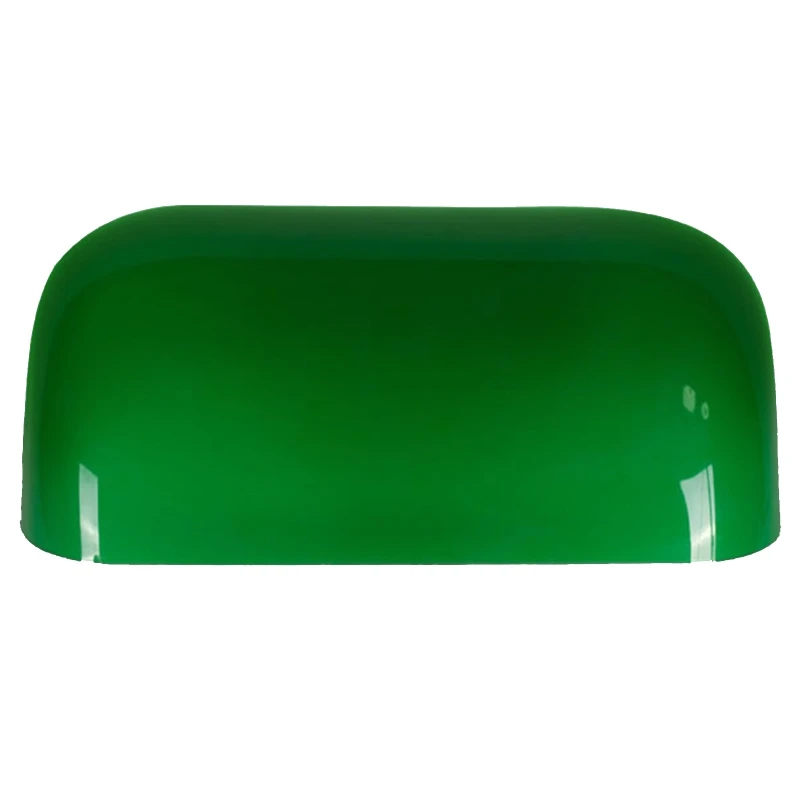 

2021 New Green GlassBankers Bright Lamp Cover Bankers Lamp Glass Shade Cased Replacement lampshade