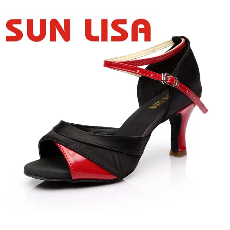 Женские туфли для латиноамериканских танцев SUN LISA танцевальные на высоком