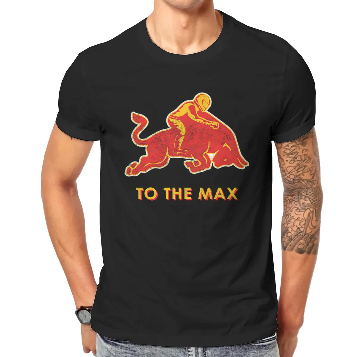 

Fashion T-shirt Verstappen To The Max T Shirt Men T Shirt Summer