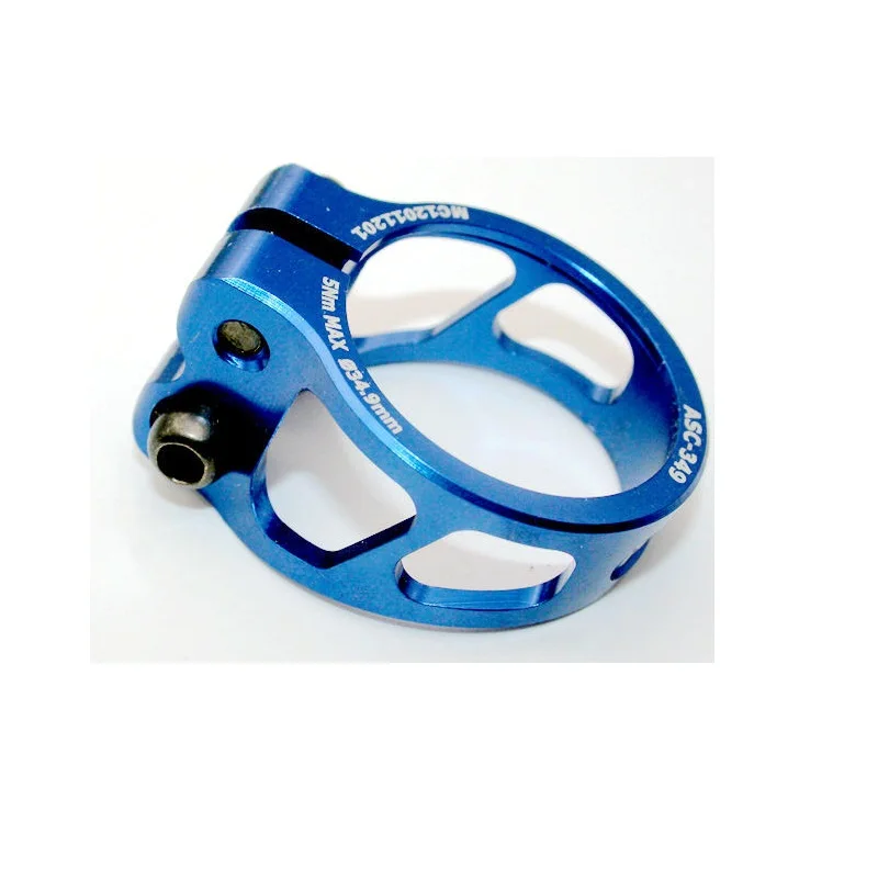 Mowa зажим для велосипедных сидений 34 9 мм 31 6 синих 25 г|clamping clamp|clamps forclamp seat post |