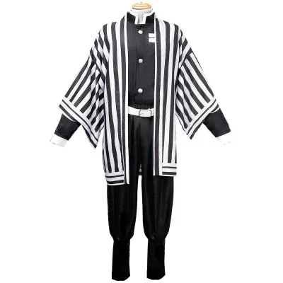 Костюм для косплея из аниме рассекающий демонов: кимоно no Yaiba костюм Iguro Obanai