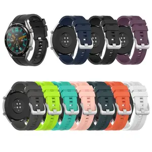 Strap For Huawei Watch GT 22mm Watch Band Wrist Strap Bracelet Sport
Silicone Band For Huawei Watch GT Wearable Devices