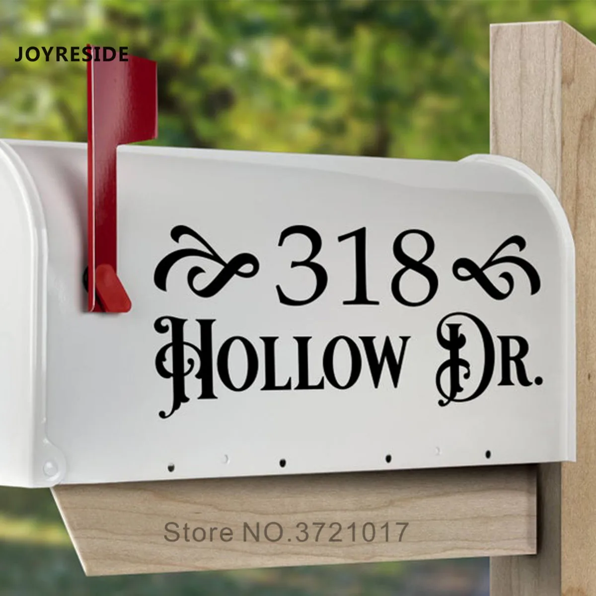 Mailbox Sticker Decoration Personalized Address Name Street House Outside Mail Box Wall Decals Custom Design Vinyl Decor M436 | Дом и сад