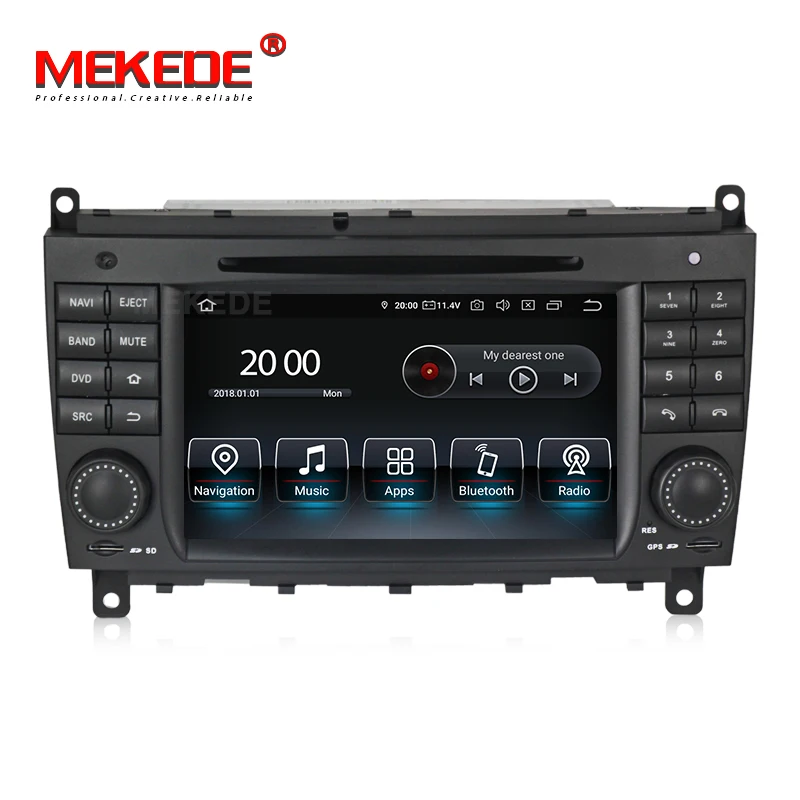 

Автомобильный мультимедийный плеер PX5, android 9,0, 4 Гб + 64 ГБ, навигация GPS, DVD для Mercedes Benz CLK W209 2006-2012 CLS W219 2004-2008, Wi-Fi