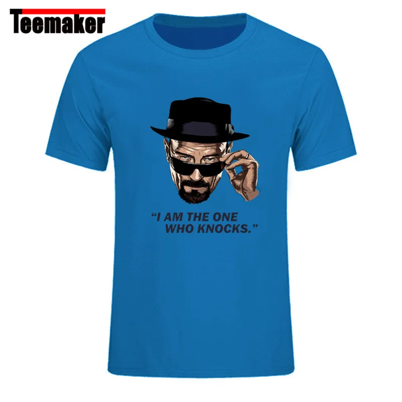 Heisenberg I am the one who knocks футболка для мужчин и женщин Повседневная Breaking Bad Walter белая