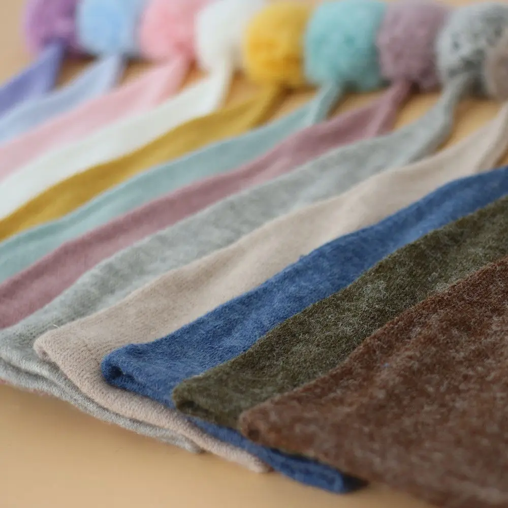 1 шт. фотография новорожденного искусственная кожа вязаный меховой шар Детская