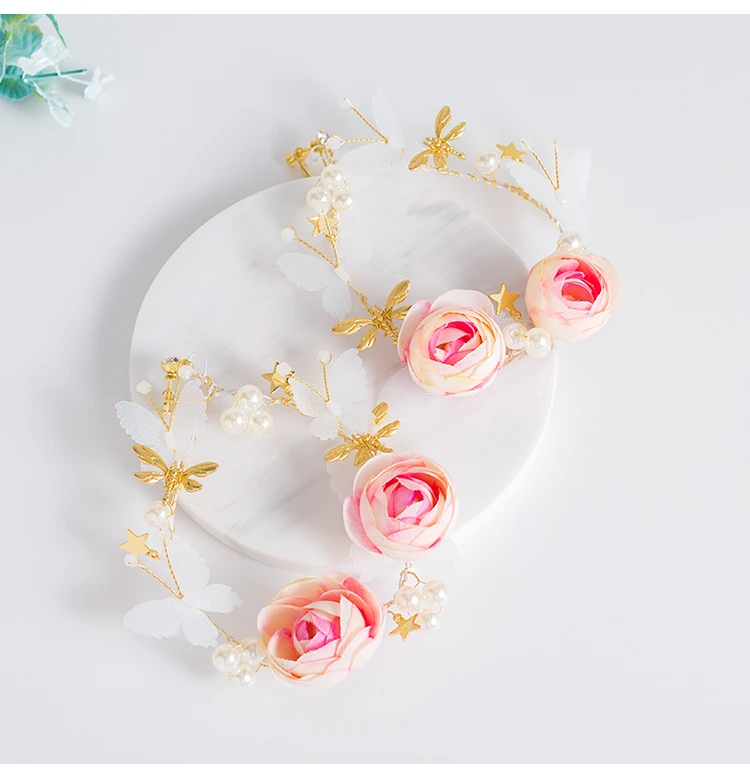 Большие серьги в виде стройных цветов обруч стиле мори для женщин украшения