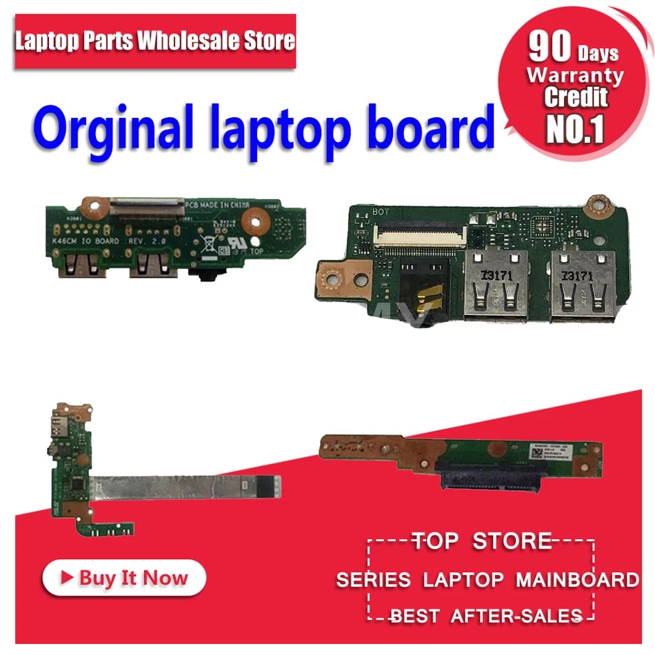 Плата для кнопки питания S551L V551 K551L S551LN S46C K46 K46CM K46C K56C S550C S56C K56CM K55 K55V K55VD K55VJ K55VM USB