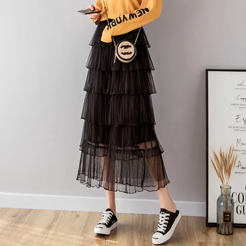 2021 модные юбки для женщин весенние джинсы с высокой талией женские элегантные