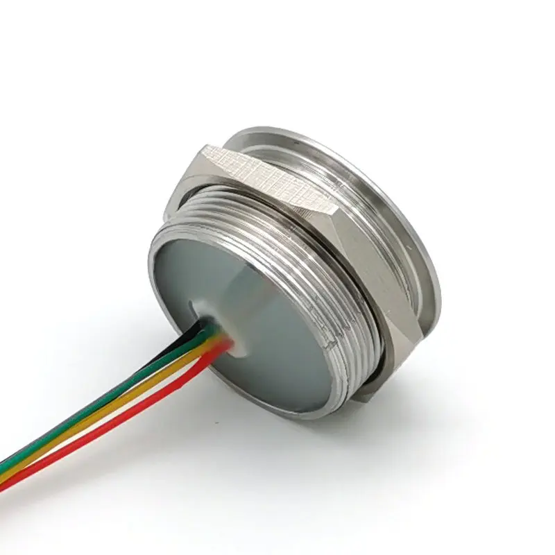 Сканер штрих-кода GM60 UART с кольцевым индикатором 1D/QR/2D корпусом из нержавеющей