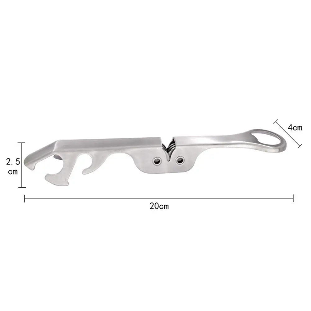 3 в 1 многофункциональные открывалки для пивных бутылок из нержавеющей стали