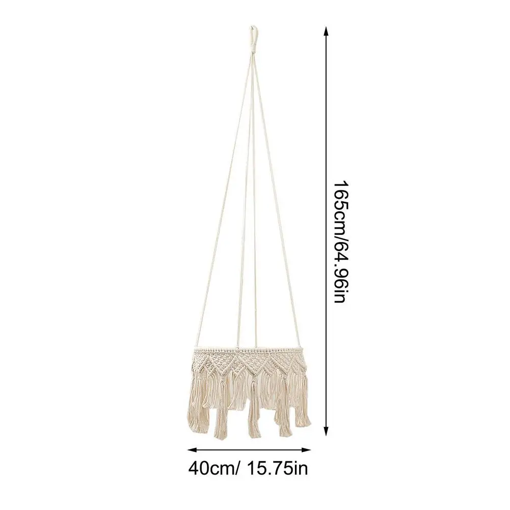 

Nordic Bohemian Woven Tapestry Pendant Plant Potted Rack Home Decor Accessory Supplies Gadgets Tools