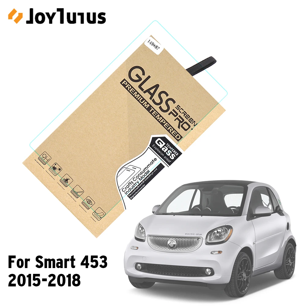 Автомобильный протектор экрана для Smart 453 Fortwo Forfour- защитная пленка из закаленного стекла аксессуары для навигации автомобиля
