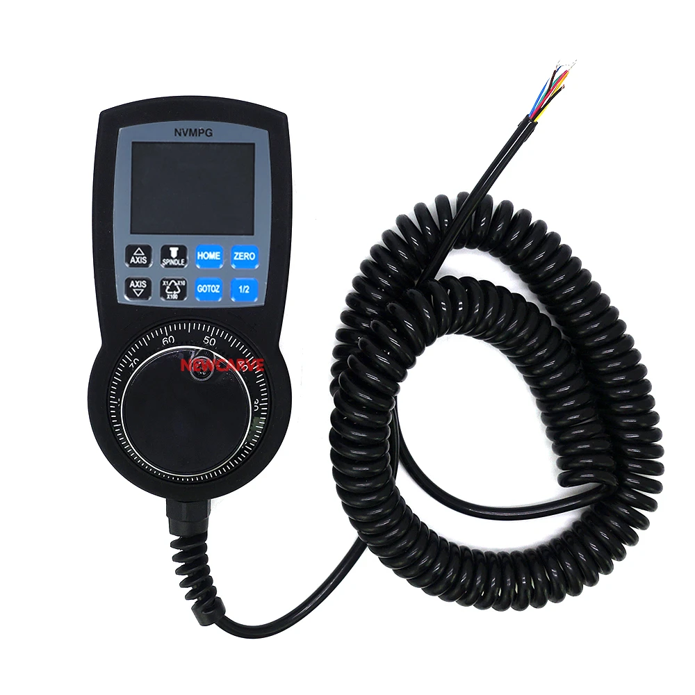 ЧПУ Mach3 комплект NVUM USB плата для выхода + NVMPG ручное колесо с ЖК-дисплеем 6 осей MPG DIY