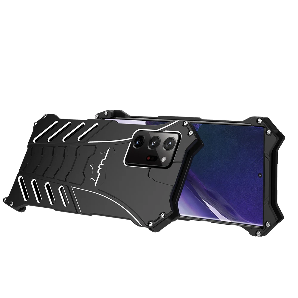 

Luxury Metal Case for Samsung S20 Note 20 Ultra Galaxy A8S 9S C5 7 S6 7 Edge 8 9 10 10E 5G Plus Aluminum Shockproof Cover