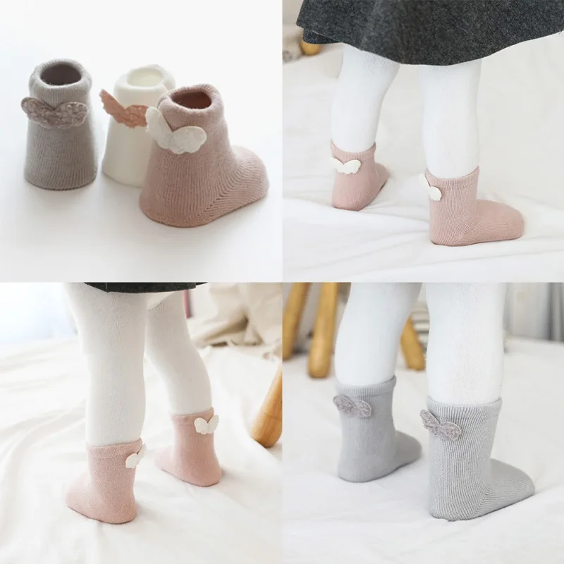 

3 Pair Toddler Newborn Cotton infant Anti-slip socks Baby socks floor socks Boys Girls Cute Cartoon animal Baby Toddler Socks