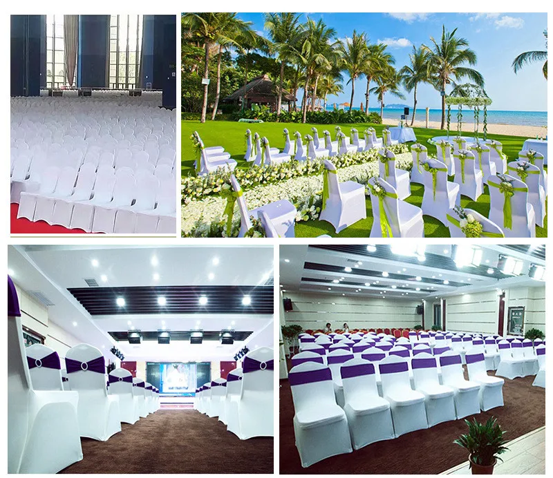 Обычная Цвета современное свадебное кресло из спандекса универсальный стрейч